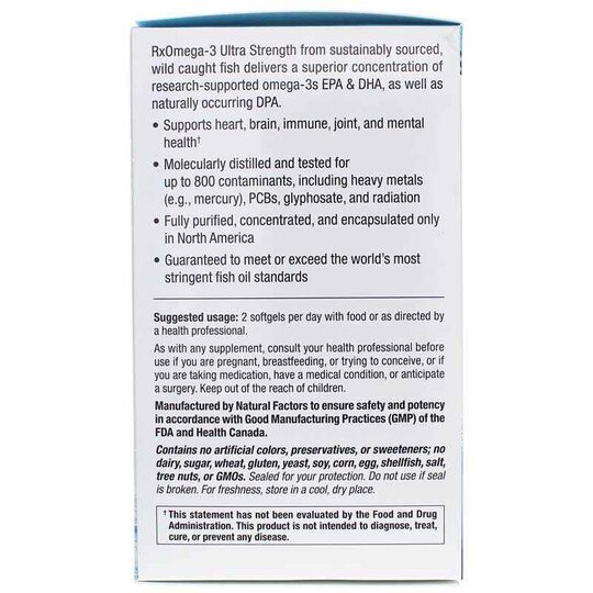 RxOmega-3 Ultra Strength, NF